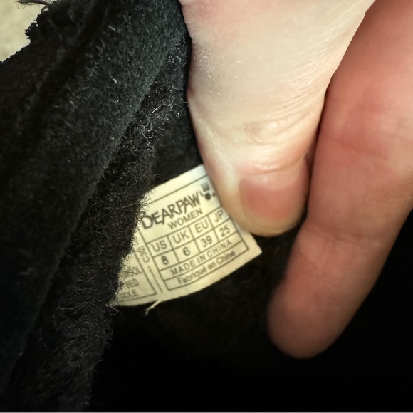 BearPaw Black Boots women’s size 8. Great condition. - Picture 4 of 7